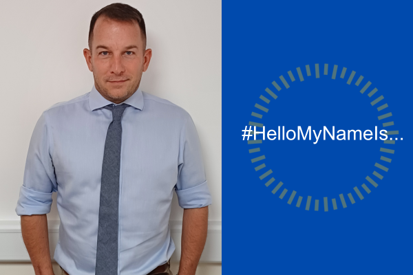 Photo of member of Moorfields team Nigel Lambert