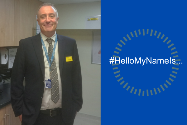 Photo of member of Moorfields team Peter Foster