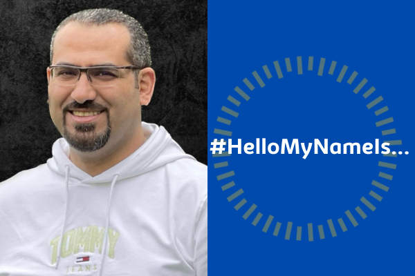 Photo of member of Moorfields team Ayman Gawish