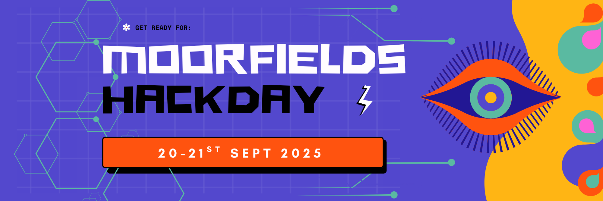 Colourful Hackday 2025 information banner