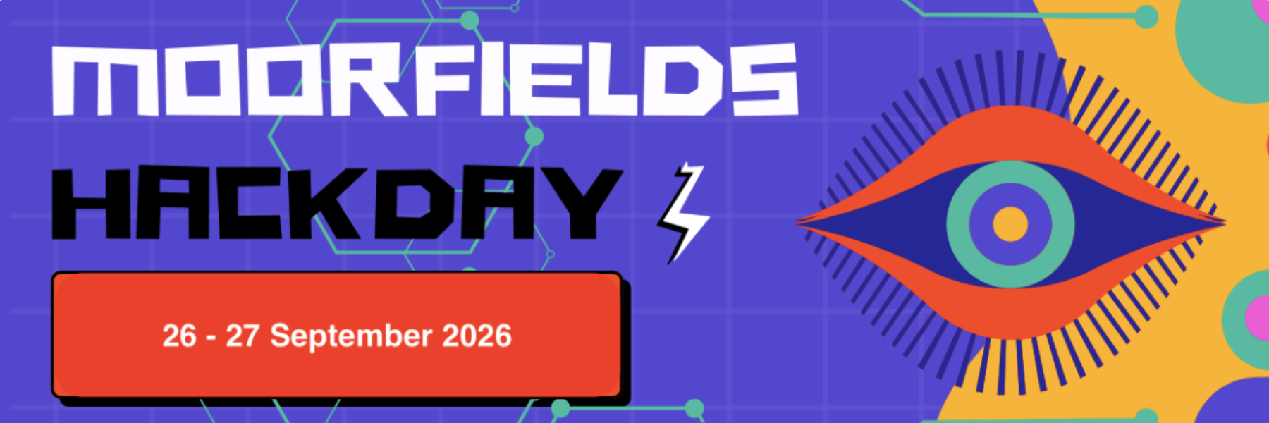 Colourful Hackday 2025 information banner