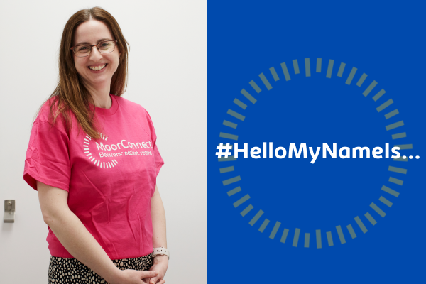 Photo of member of Moorfields team Juliet Dugdill