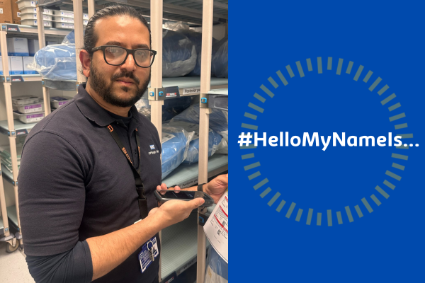 Photo of member of Moorfields team Murshid Ibrahim