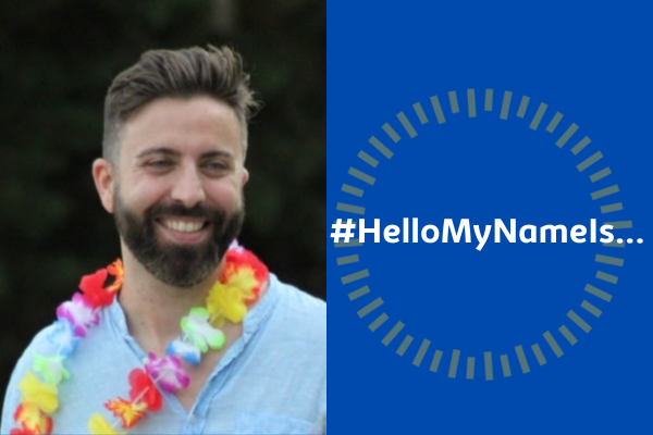 Photo of member of Moorfields team Marco Murru